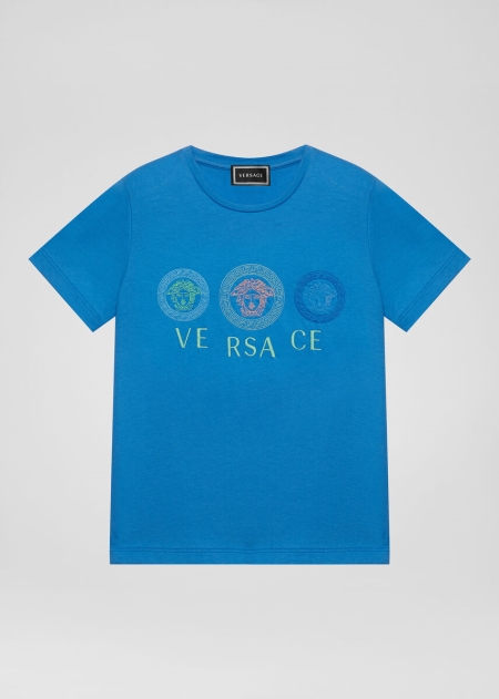 Versace Medusa Logo T-shirt Pojke - 257384WSD